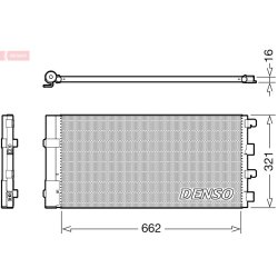 AC Condenser DENSO DCN37003 OE Ref 921008028R