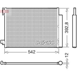 AC Condenser DENSO DCN37004 OE Ref 8660003630