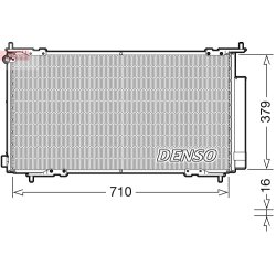 AC Condenser DENSO DCN40015 OE Ref 80110S9A003