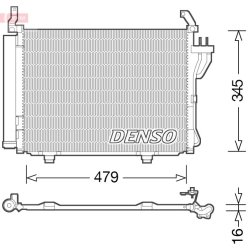 AC Condenser DENSO DCN41002 OE Ref 976060X010