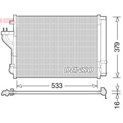 AC Condenser DENSO DCN41004 OE Ref 976062Y001