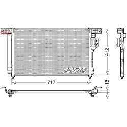AC Condenser DENSO DCN41008 OE Ref 976062B000AS