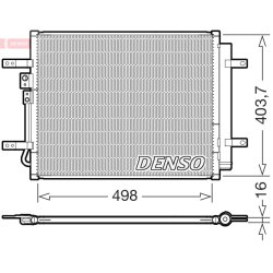 AC Condenser DENSO DCN41025 OE Ref 97606G7000