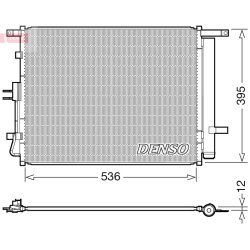 AC Condenser DENSO DCN43002 OE Ref 976062K100
