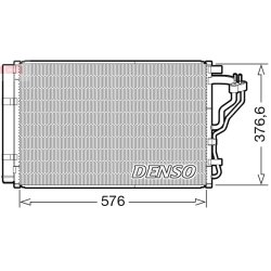 Condenseur de climatisation DENSO DCN43008 pour HYUNDAI, KIA OE 97606A7000
