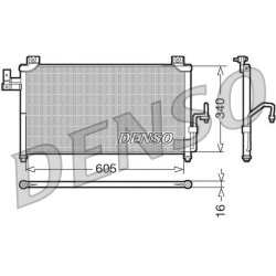 AC Condenser DENSO DCN44005 OE Ref C10061480