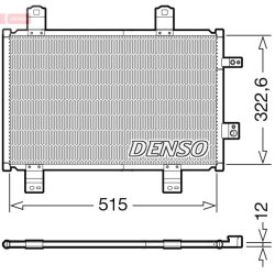 AC Condenser DENSO DCN44018 OE Ref D11R61480A
