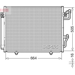 AC Condenser DENSO DCN45005 OE Ref 7812A050