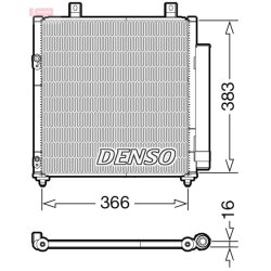 AC Condenser DENSO DCN45007 OE Ref 7812A229
