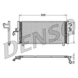 AC Condenser DENSO DCN46004 OE Ref 921109F515