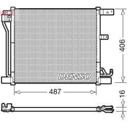 AC Condenser DENSO DCN46018 OE Ref 921103DD0A