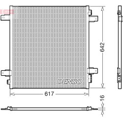 AC Condenser DENSO DCN46027 OE Ref 921101LA0A