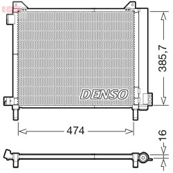 AC Condenser DENSO DCN46030 OE Ref 921001HC3B