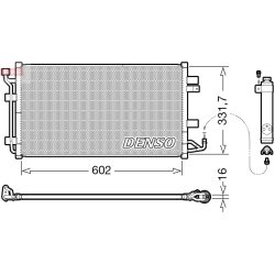 AC Condenser DENSO DCN46035 OE Ref 921103NA0A
