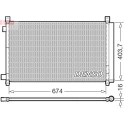 AC Condenser DENSO DCN46036 OE Ref 921004BB0A