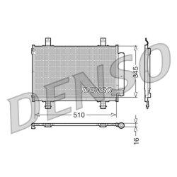 AC Condenser DENSO DCN47010 OE Ref 9531062J00