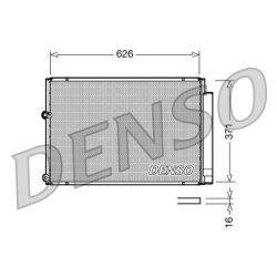 AC Condenser DENSO DCN50018 OE Ref 88460AZ010
