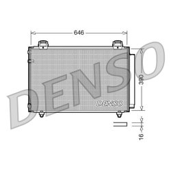 AC Condenser DENSO DCN50024 OE Ref 8450005120