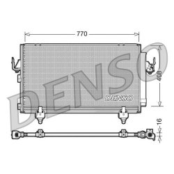 AC Condenser DENSO DCN50031 OE Ref 8846042090