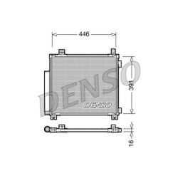 AC Condenser DENSO DCN50045 OE Ref 8846074010