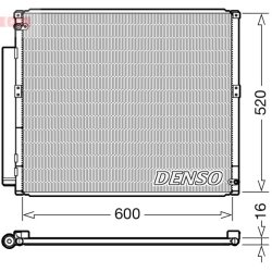 AC Condenser DENSO DCN50051 OE Ref 8846160100