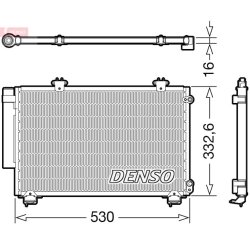 AC Condenser DENSO DCN50060 OE Ref 884500D021