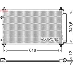 AC Condenser DENSO DCN50117 OE Ref 8846012590