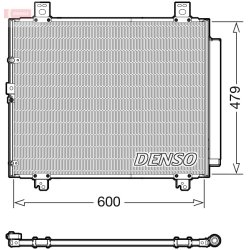 AC Condenser DENSO DCN50118 OE Ref 8845026120