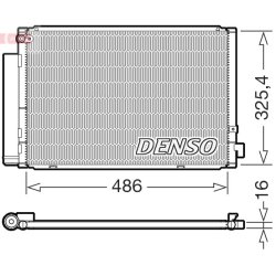 AC Condenser DENSO DCN50126 OE Ref 8845052111