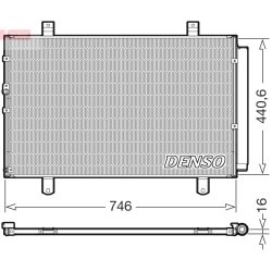 AC Condenser DENSO DCN50127 OE Ref 8846048110
