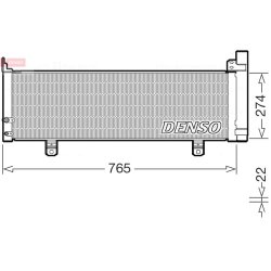 AC Condenser DENSO DCN50129 OE Ref 8846033160