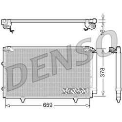 AC Condenser DENSO DCN51003 OE Ref 8846006120