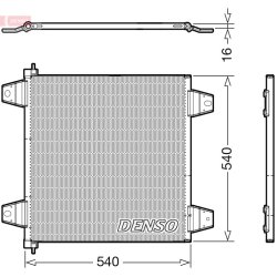 AC Condenser DENSO DCN99065 OE Ref 1629115