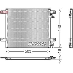 AC Condenser DENSO DCN99066 OE Ref 1371355