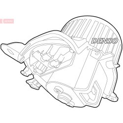 Interior Blower Fan DENSO DEA01012 OE Ref 77365038
