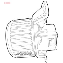 Interior Blower Fan DENSO DEA01211 OE Ref 77365145