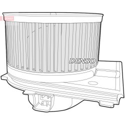Interior Blower Fan DENSO DEA02005 OE Ref 8D1819021B
