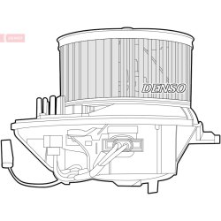 Interior Blower Fan DENSO DEA07004 OE Ref 6441K6