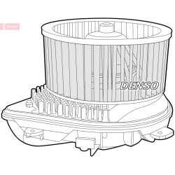 Interior Blower Fan DENSO DEA07013 OE Ref 6441000