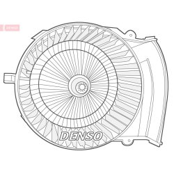 Interior Blower Fan DENSO DEA07021 OE Ref 6441X7