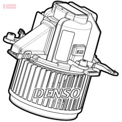 Interior Blower Fan DENSO DEA07024 OE Ref 1609690280
