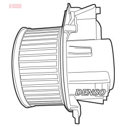 Interior Blower Fan DENSO DEA09031 OE Ref 77362402
