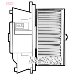 Interior Blower Fan DENSO DEA09043 OE Ref 46722956