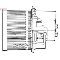 Interior Blower Fan DENSO DEA09063 OE Ref 77362539