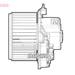 Interior Blower Fan DENSO DEA09072 OE Ref 77365027