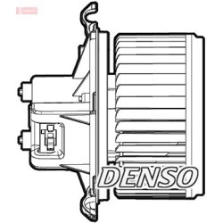 Interior Blower Fan DENSO DEA09073 OE Ref 77364058