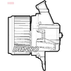 Interior Blower Fan DENSO DEA09208 OE Ref 77367171