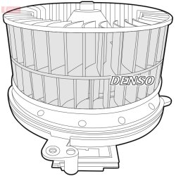 Interior Blower Fan DENSO DEA17008 OE Ref A2028204642
