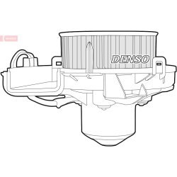 Interior Blower Fan DENSO DEA20003 OE Ref 1845222