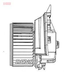Heater Blower Motor DENSO DEA20202 OE Ref 55702448